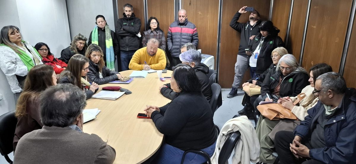 Con los trabajadores de la salud de ATE aún no hay acuerdo. Con los trabajadores de la salud de ATE aún no hay acuerdo.