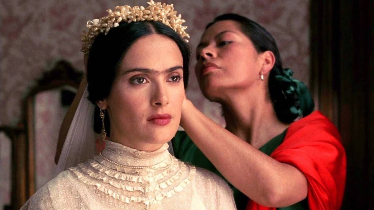 Salma Hayek protagoniza la película Frida, ganadora de dos premios Oscar y disponible en Netflix. Foto: gentileza themoviedb. Salma Hayek protagoniza la película Frida, ganadora de dos premios Oscar y disponible en Netflix. Foto: gentileza themoviedb.