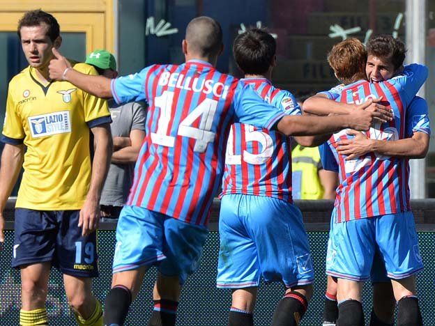 El Catania ganó y salió de la zona de descenso