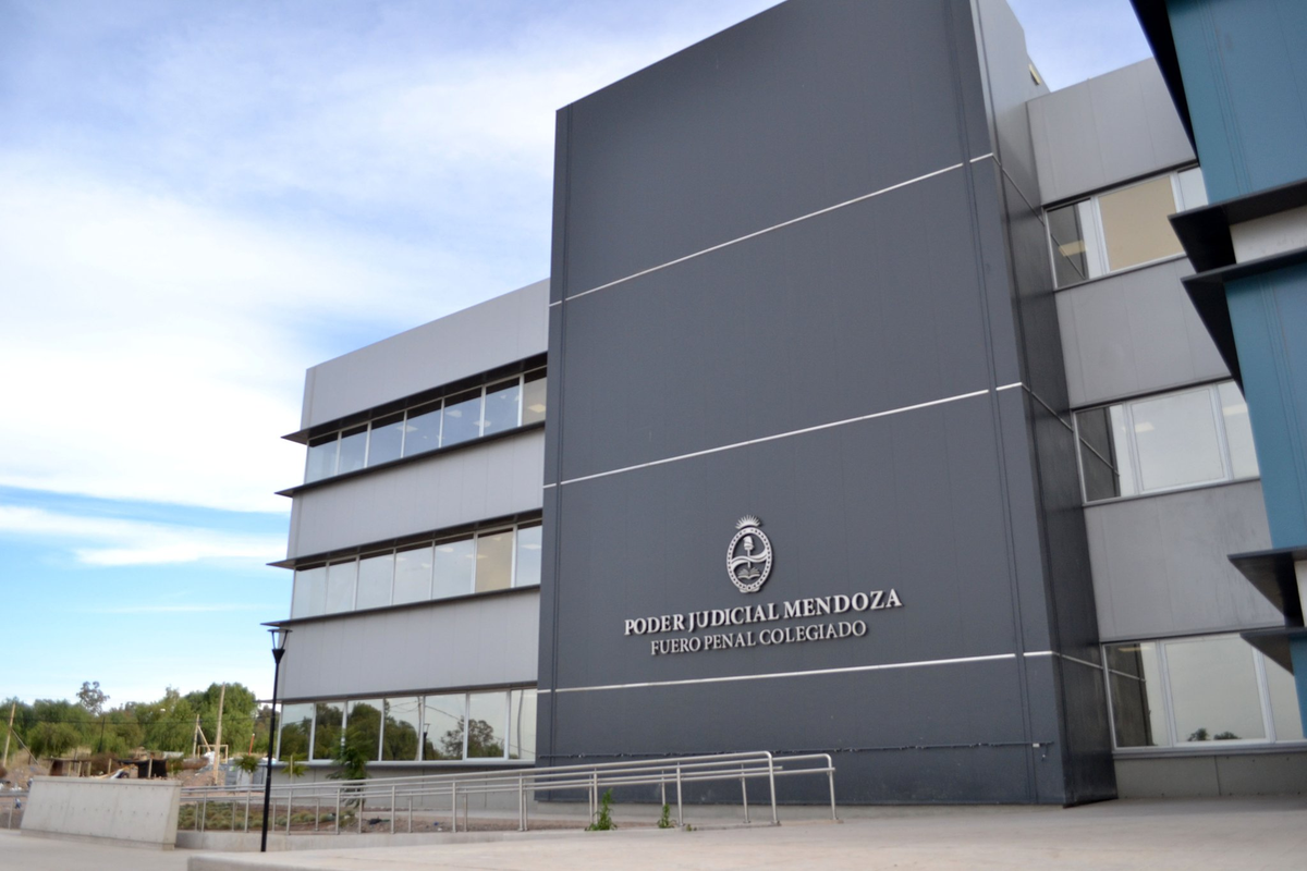 El edificio del Polo Judicial Penal de Mendoza.