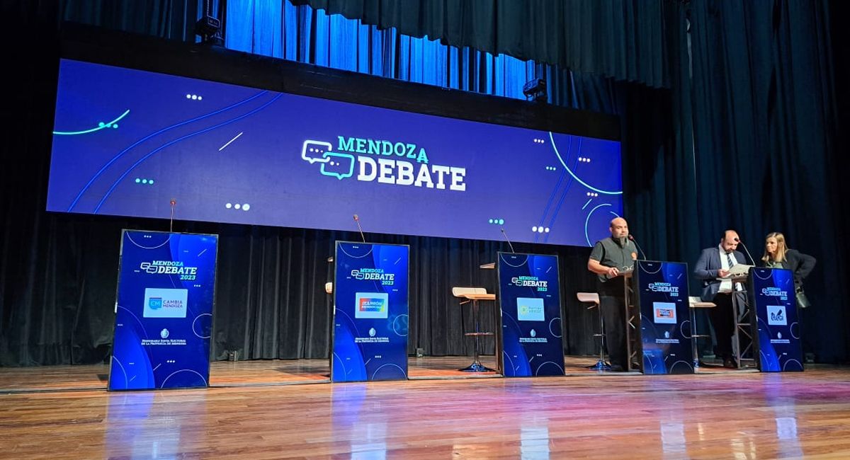 En vivo Debate Elecciones 2023 en Mendoza: seguí el minuto a minuto de los candidatos a gobernador
