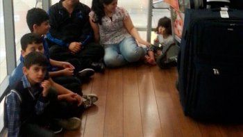Una familia kurda estuvo retenida 50 días en el aeropuerto de Moscú