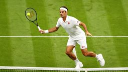 federer y un repertorio de golpes magistrales en wimbledon