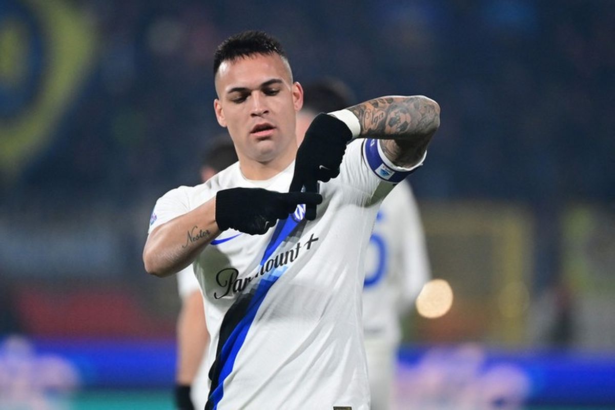 Lautaro Martínez lleva 18 goles en 18 partidos con el Inter en la Serie A Lautaro Martínez lleva 18 goles en 18 partidos con el Inter en la Serie A