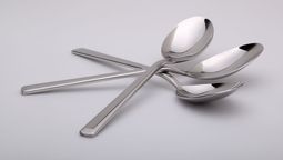 DIY cucharas de metal.