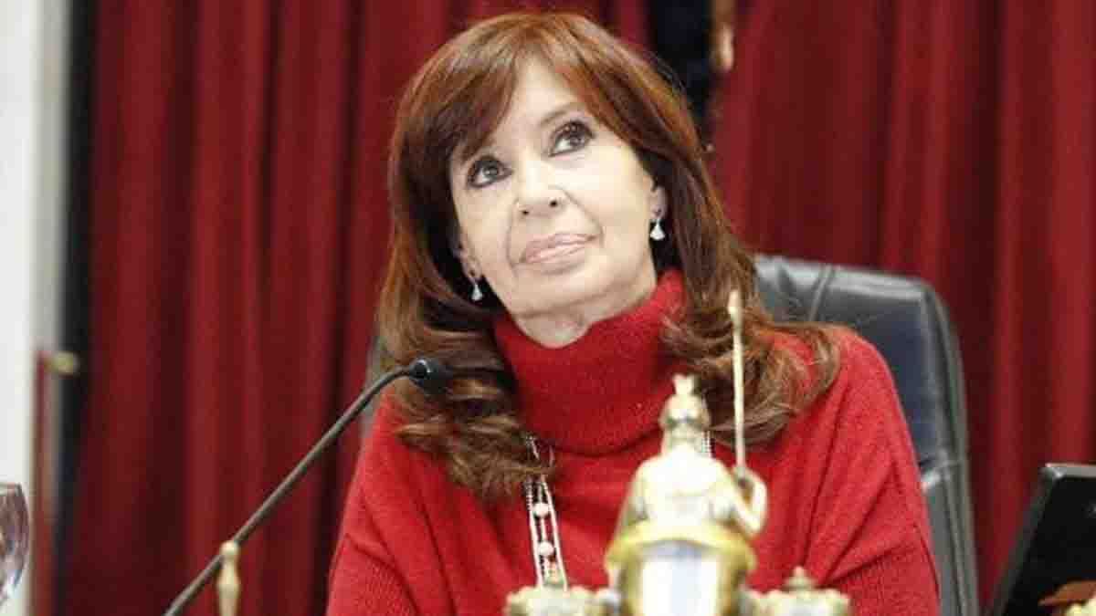 La vicepresidenta Cristina Kirchner tiene Covid.