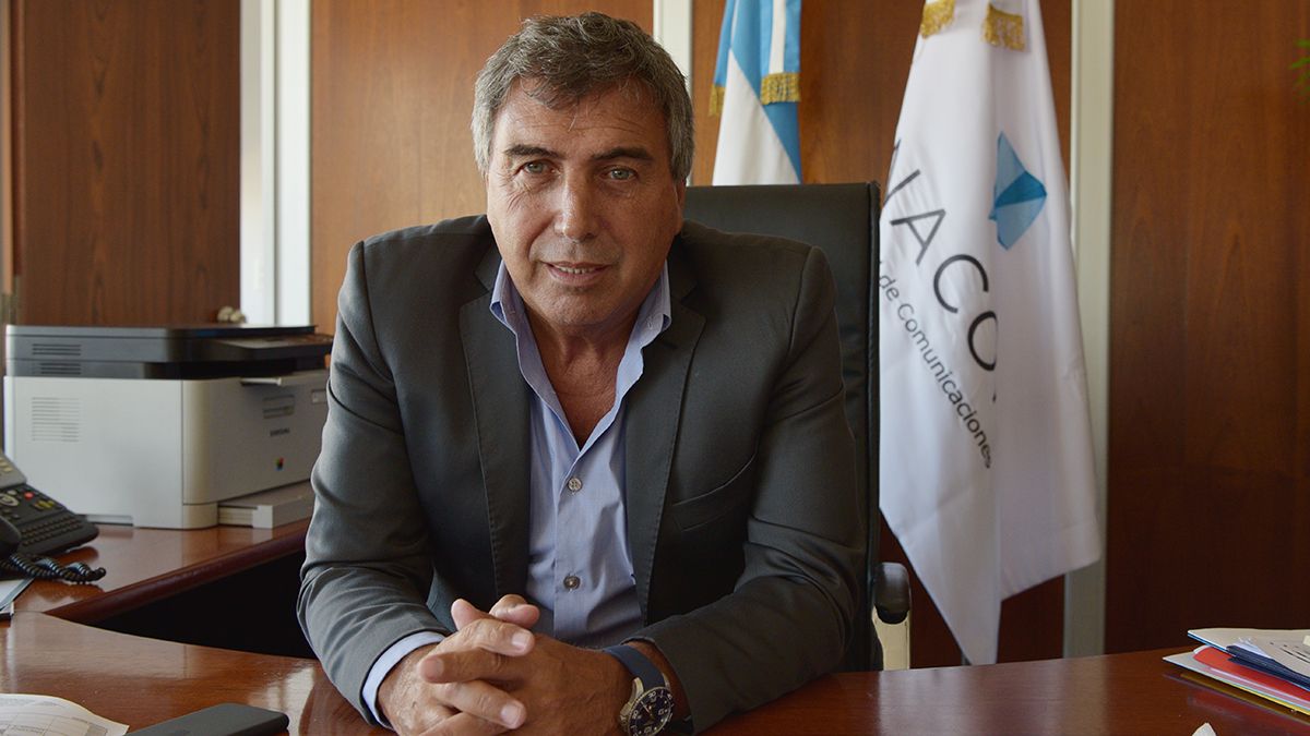 El presidente del Ente Nacional de Comunicación, Claudio Ambrosini, estará este jueves en el cierre del congreso sobre Conectividad como derecho humano.