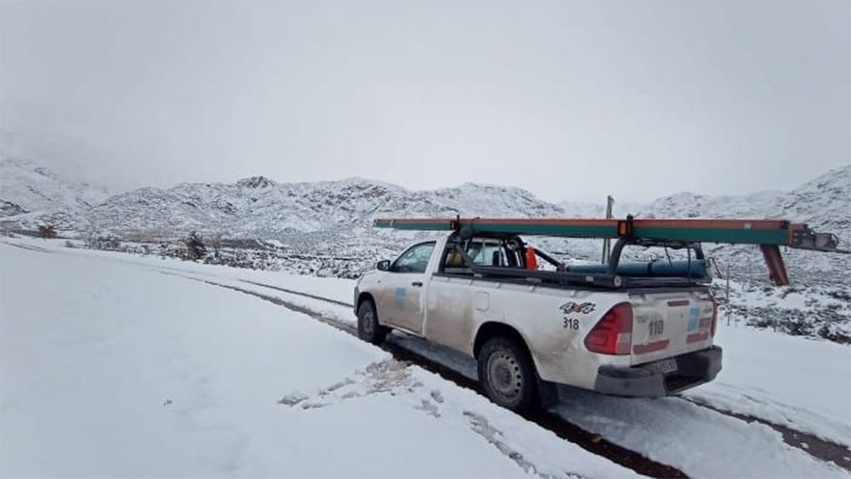 Algunos pronósticos indican que podría haber una acumulación de 1,5 y hasta 2 metros de nieve en la alta montaña. Imagen ilustrativa. Algunos pronósticos indican que podría haber una acumulación de 1,5 y hasta 2 metros de nieve en la alta montaña. Imagen ilustrativa.
