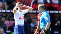 Una dura cachetada para Juan Foyth en el Tottenham