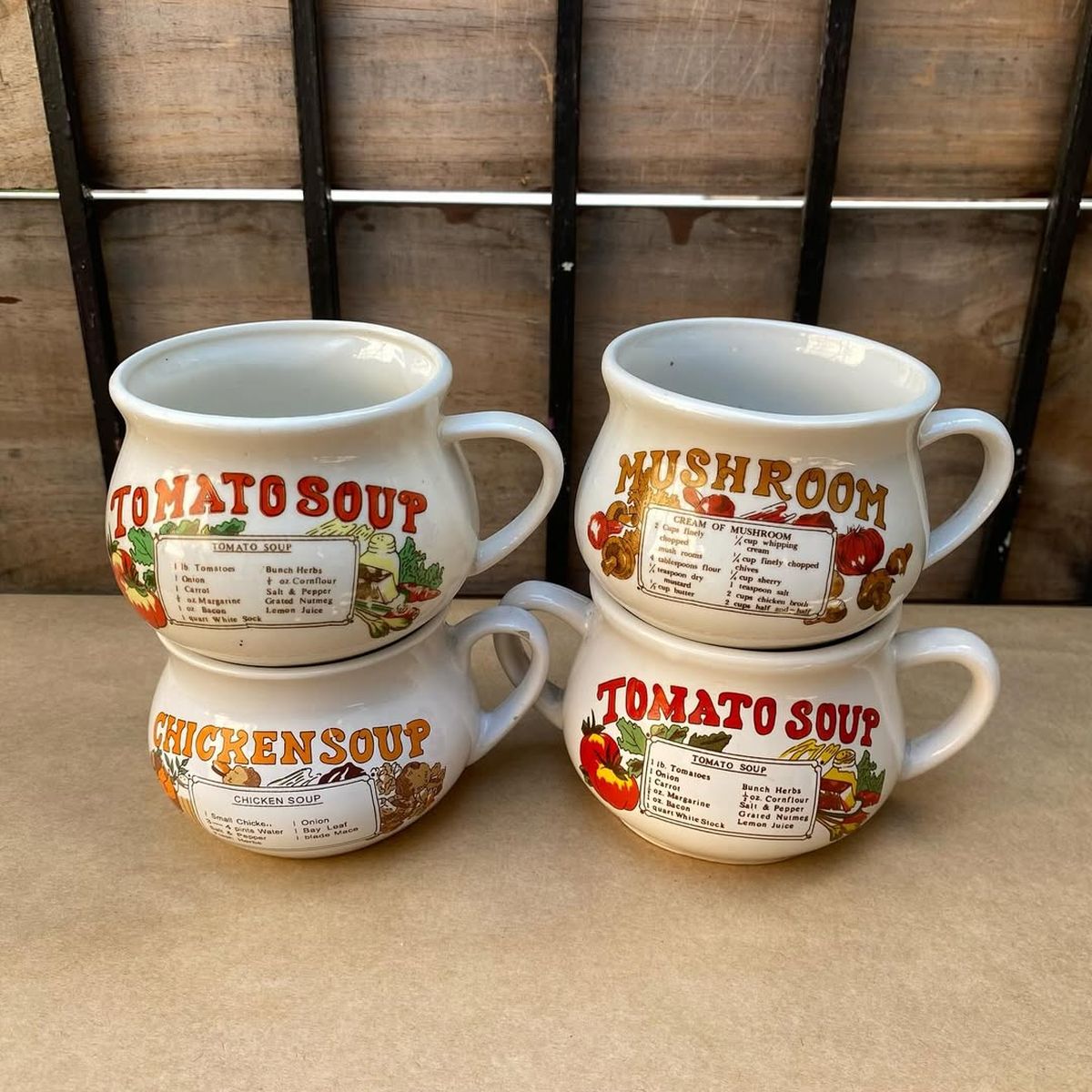 ¿Alguna vez usaste estos tazones para tomar sopa? ¿Alguna vez usaste estos tazones para tomar sopa?