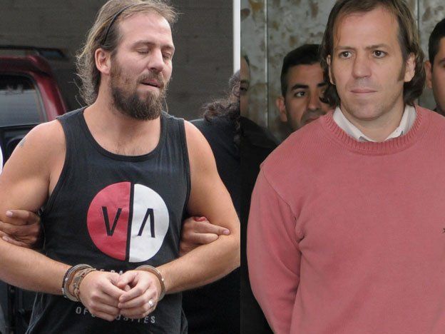 Alejandro Amitrano cuando fue detenido por el crimen y luego cuando fue juzgado. Alejandro Amitrano cuando fue detenido por el crimen y luego cuando fue juzgado.