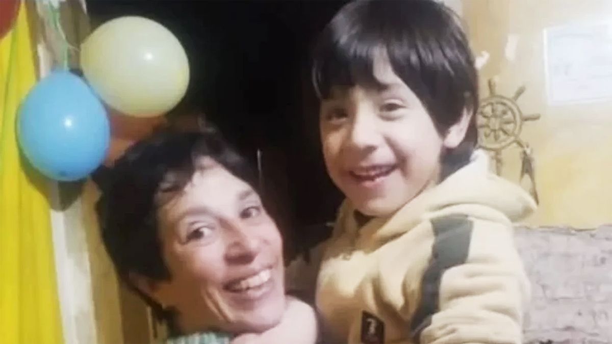 Micaela Andrea Lator y su hijo Esteban Nicolás Cuello