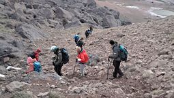 La Patrulla de Rescate encontró al andinista perdido en el cerro El Burro, en Uspallata. Imagen ilustrativa. La Patrulla de Rescate encontró al andinista perdido en el cerro El Burro, en Uspallata. Imagen ilustrativa.