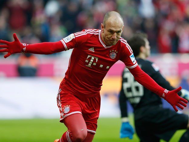 Triunfo del Bayern con dos goles de Robben