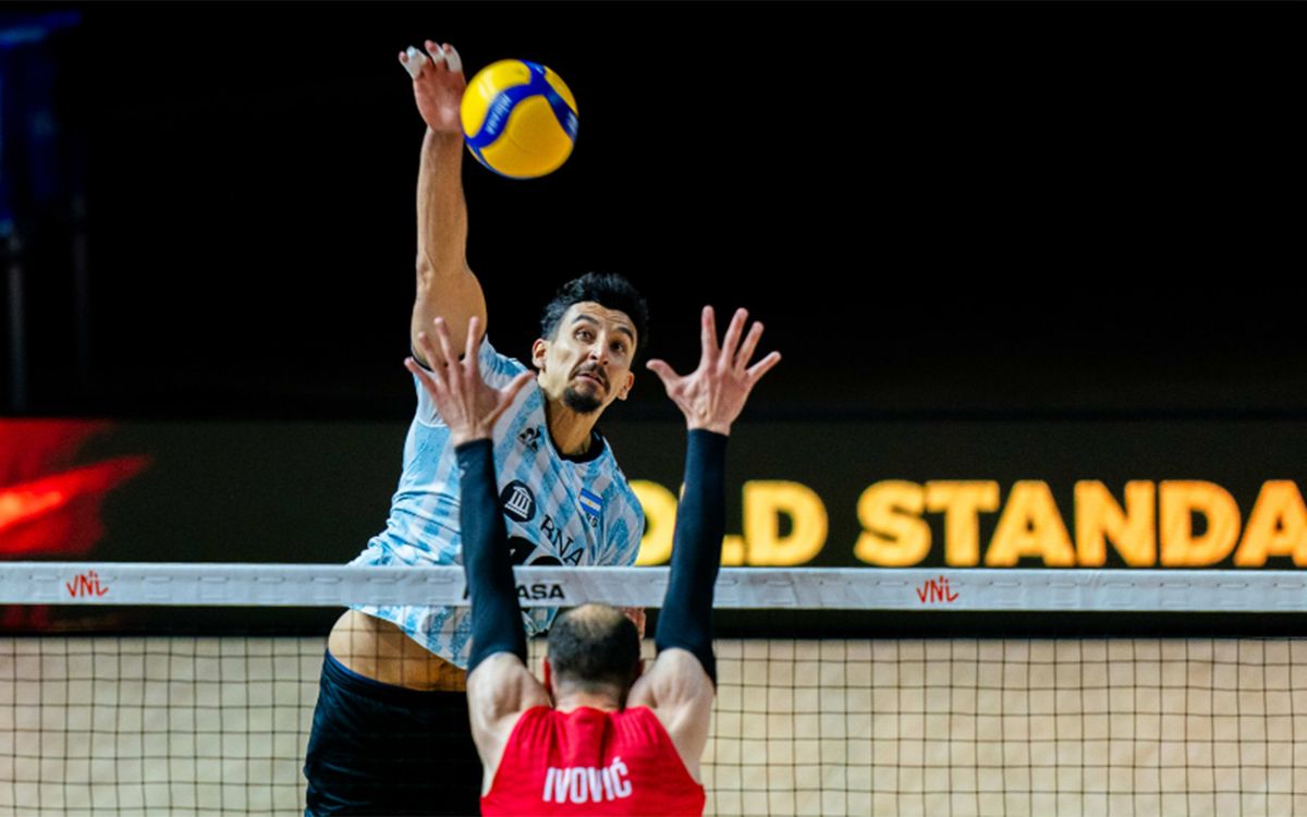 Liga de Naciones: Argentina, con Agustín Loser, dio un paso clave a la instancia final