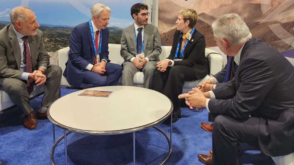 La delegación mendocina ya participa de la feria de minería PDAC 2025, en Canadá.&nbsp;