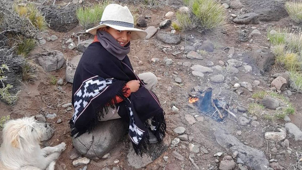 Ihan Arteaga vive en un puesto alejado y ama el mundo rural.
