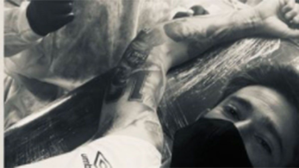 El genial tatuaje que se hizo Pablo Pérez en homenaje a Maradona