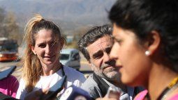 Estamos en una situación muy difícil pero contentas con la visita