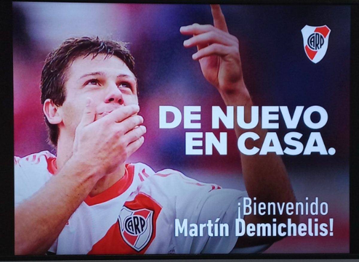 Martín Demichelis, Presentado Como Nuevo DT De River