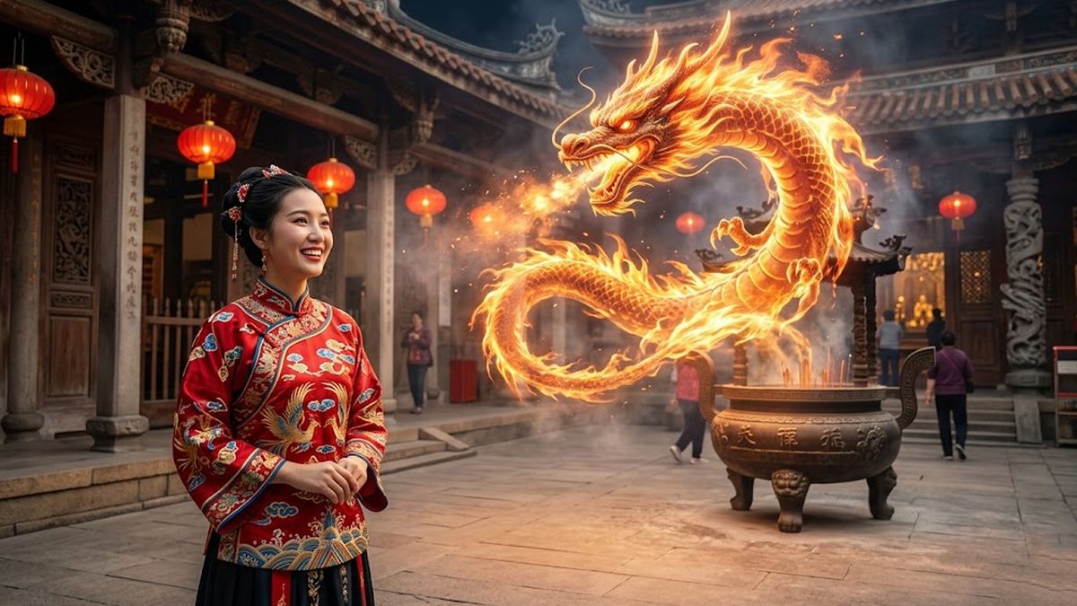 HORÓSCOPO CHINO: las predicciones del domingo 12 de abril, día del Dragón de Fuego Yang.