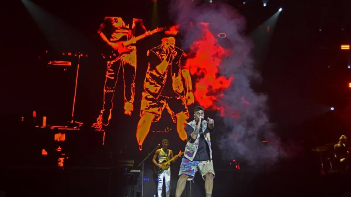 El Duko la rompió. Duki hizo vibrar a 30.000 personas en Madrid.