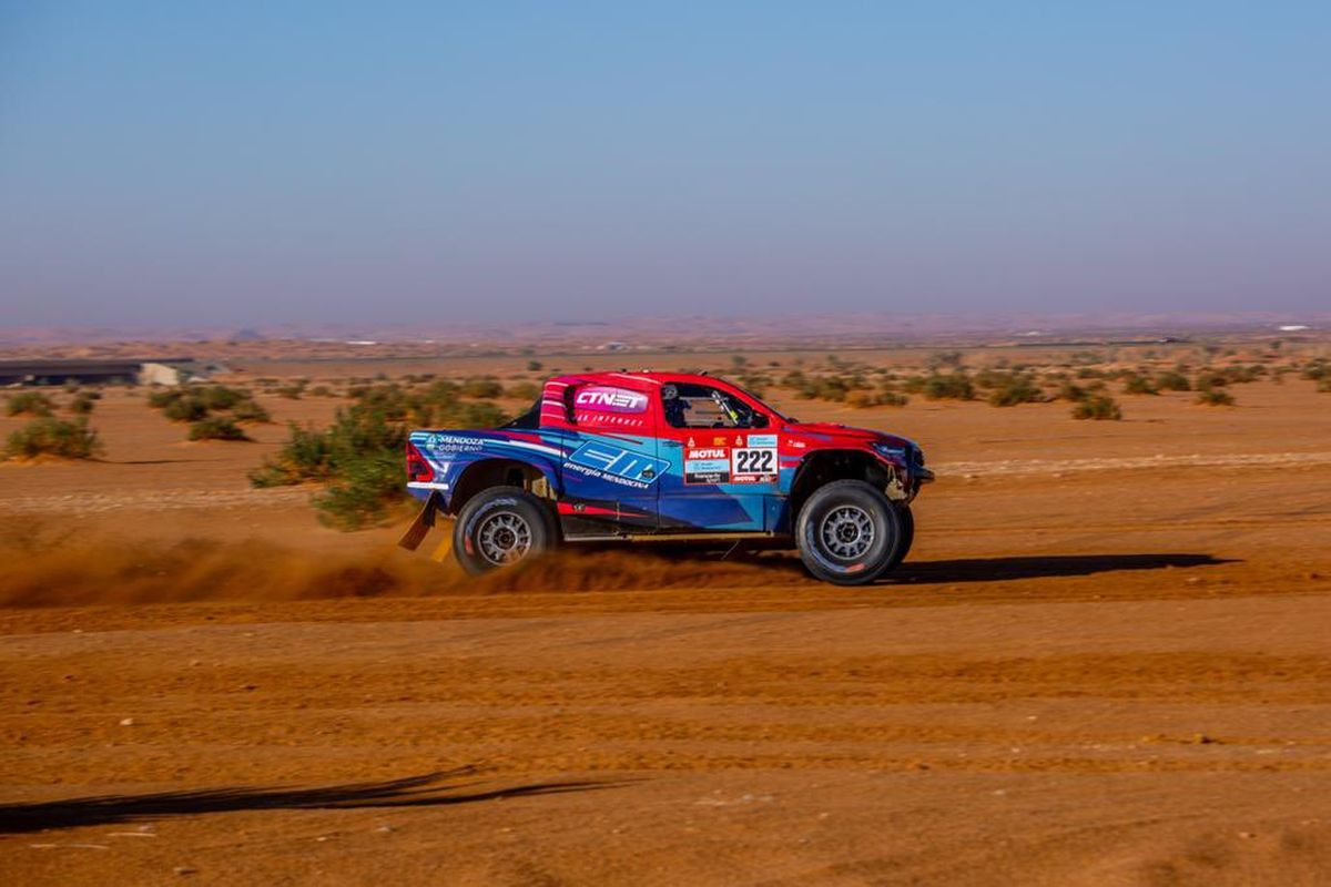 Lucio Álvarez ha tenido un gran Dakar 2022