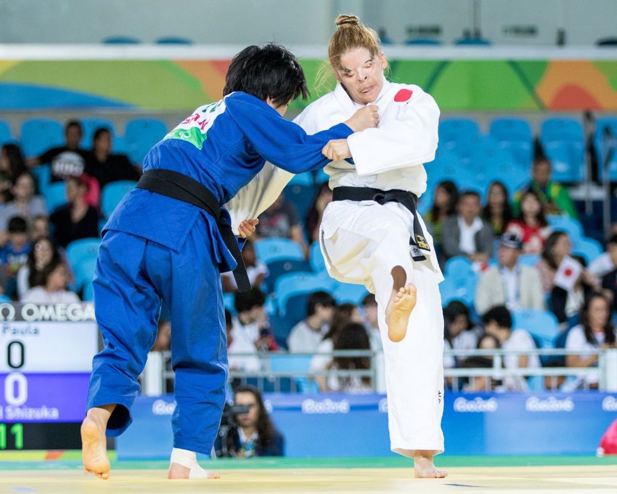 Paula Gómez se quedó con el bronce en judo J1.