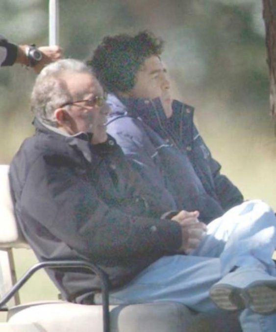 Cahe acompañó a Maradona durante 30 años.