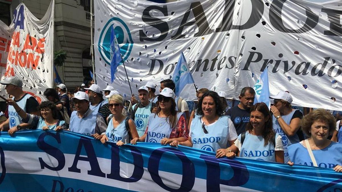 El SADOP amenazó con convocar un paro en los colegios privados a nivel país