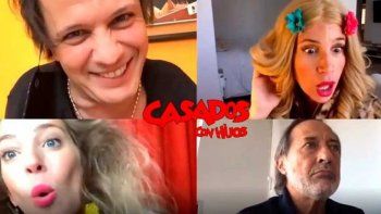 Casados con hijos: un nuevo y desopilante video de Pepe, Moni, Coqui y Paola Argento en cuarententa
