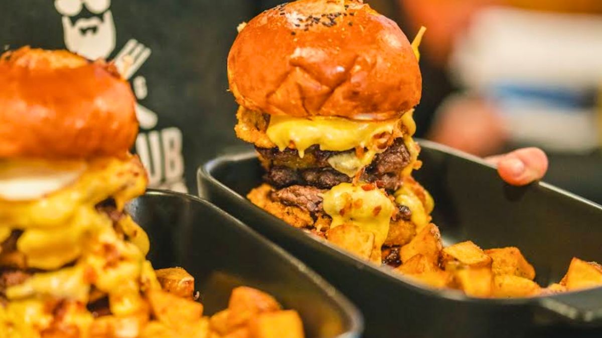 Las hamburguesas que ofrece el restaurante de Vi&ntilde;a del Mar.