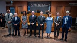 Los 7 jueces de la Suprema Corte que resolverán el caso de los planes de ahorro. En la foto, con el gobernador Alfredo Cornejo. Los 7 jueces de la Suprema Corte que resolverán el caso de los planes de ahorro. En la foto, con el gobernador Alfredo Cornejo.