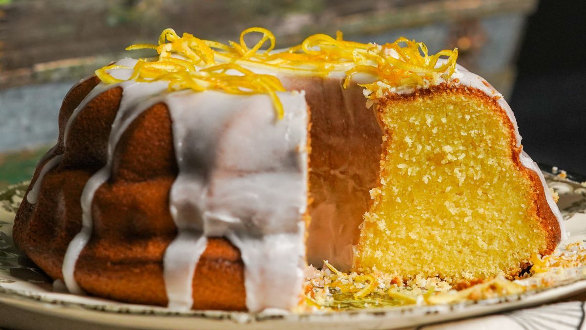Recetas: budín de limón con glaseado y ralladura. Foto: gentileza leonardoespinoza.