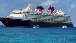 Uno de los cruceros de Disney. Desbarataron allí una red de pedofilia. Imagen ilustrativa.&nbsp;