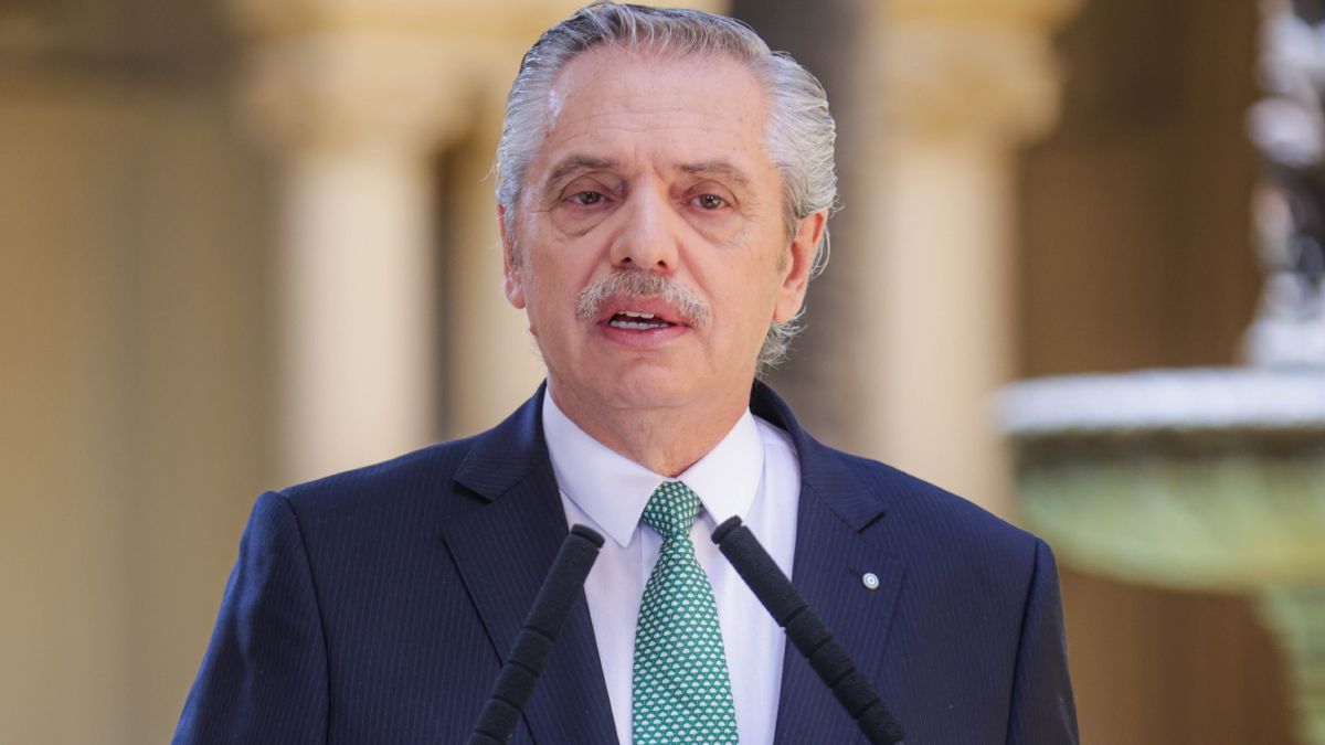 Alberto Fernández expuso en media hora un balance de sus cuatro años de gobierno. Alberto Fernández expuso en media hora un balance de sus cuatro años de gobierno.