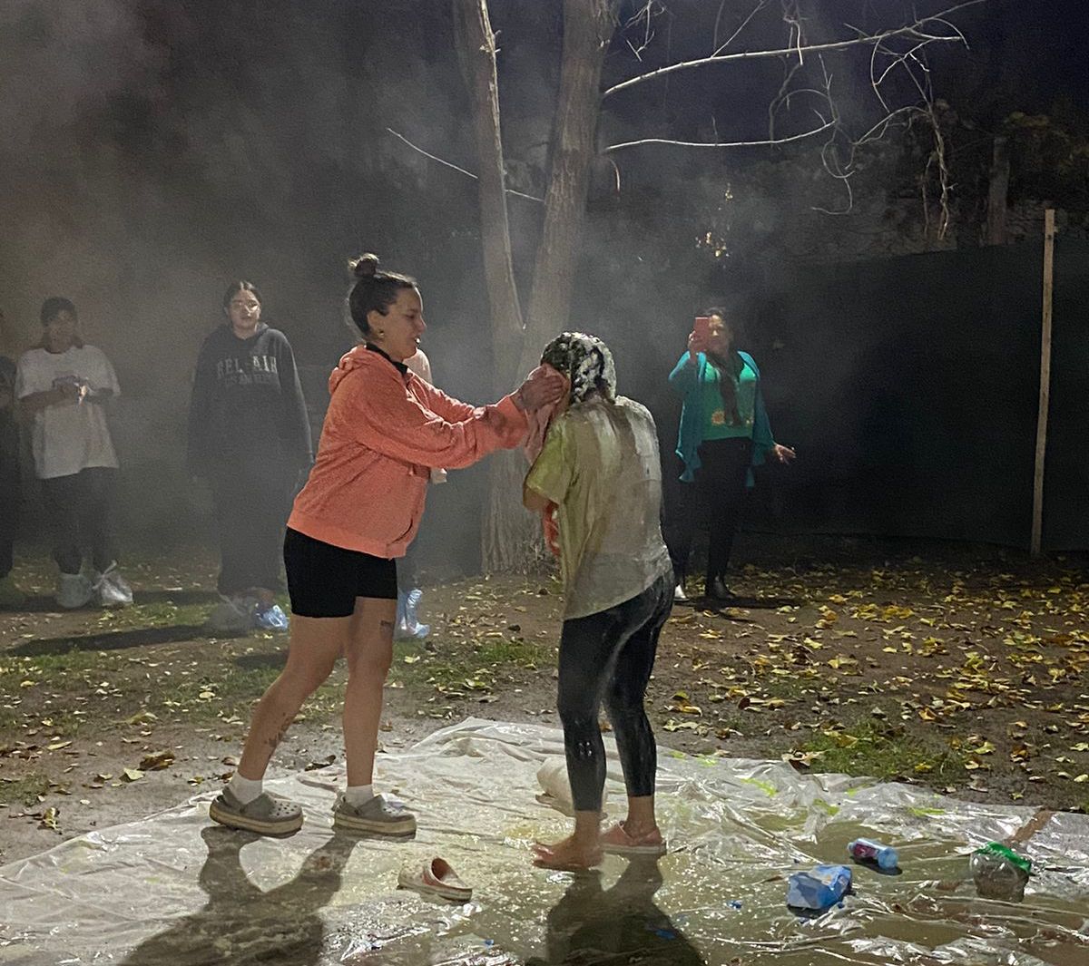 Federica en el momento de la Federica en el momento de la