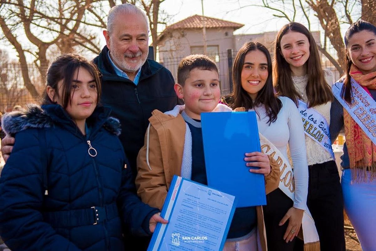 San Carlos inauguró el Parque de los Niños. San Carlos inauguró el Parque de los Niños.