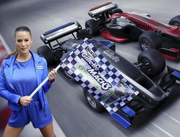 Nueva Gillette Mach 3 Desechable inspirada en la velocidad y la precisión de las carreras