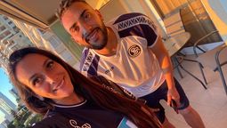 Magui y Juan se encuentran a horas de vivir un partido especial.