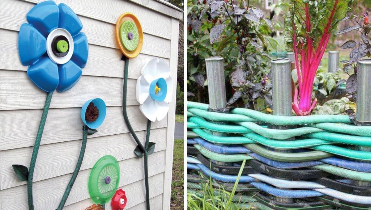 Reciclar manguera. Reciclar manguera. 