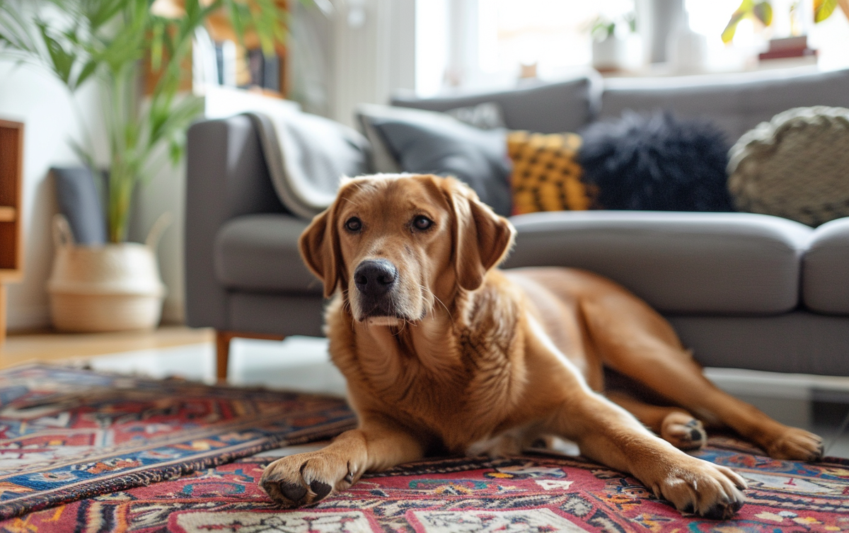 El labrador es el perro más cariñoso de todos. El labrador es el perro más cariñoso de todos.