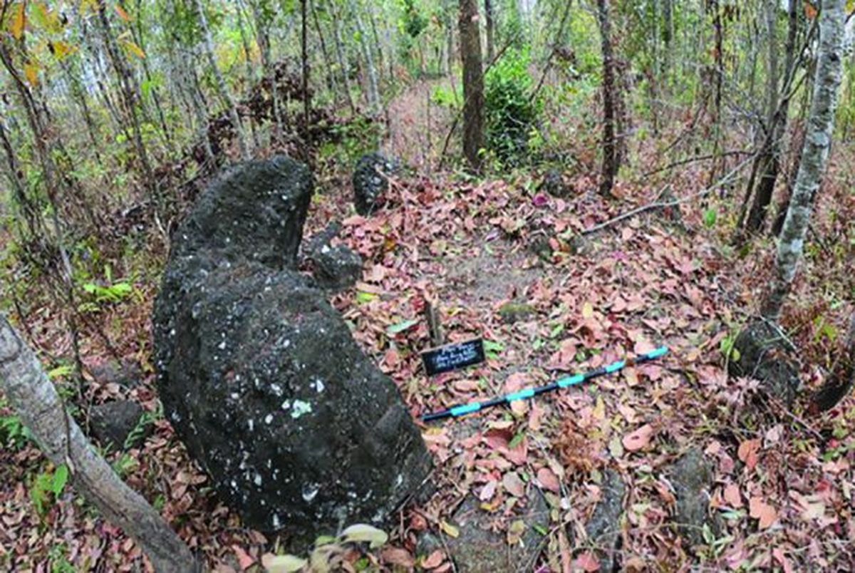 Este fue el remoto paraje en el que encontraron la vasija.