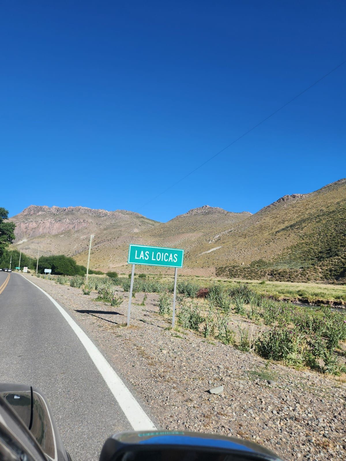 Postal del camino hacia el Paso Planchón-Vergara, en el sur provincial. Postal del camino hacia el Paso Planchón-Vergara, en el sur provincial. 