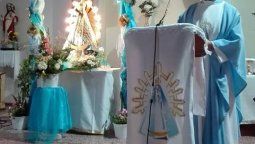 La lluvia no detiene la fiesta patronal de la Virgen de Luján