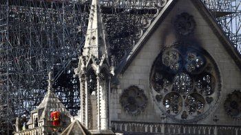 Se conoció la posible causa del incendio en Notre Dame
