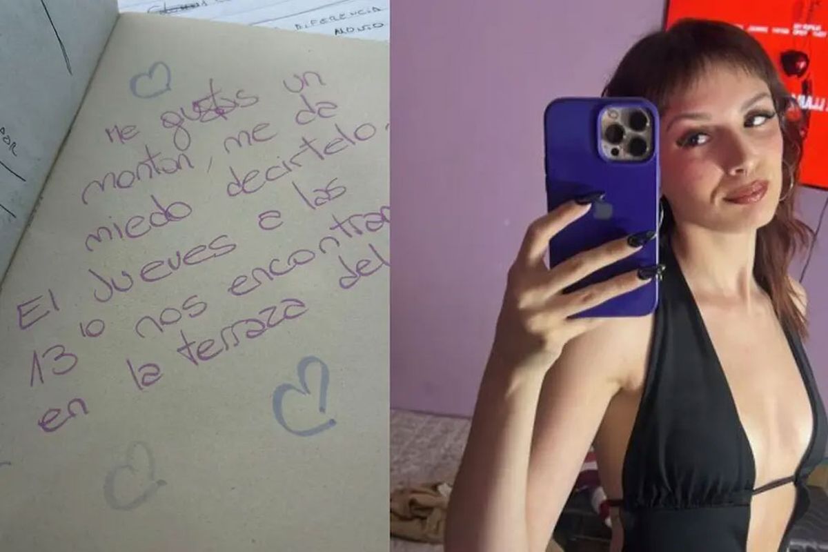 Ser infiel: descubrió una nota que le dejó una compañera de trabajo a su novio