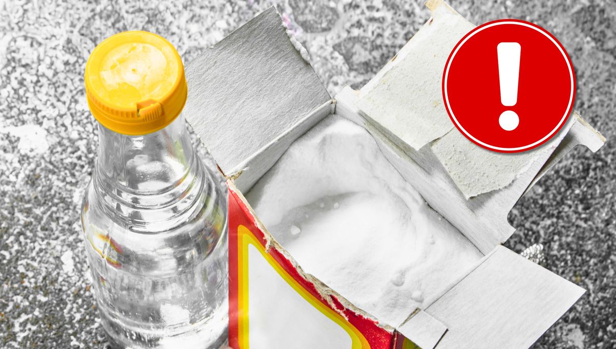 El vinagre y el bicarbonato de sodio no se pueden combinar sin antes tener en cuenta algunos peligros.&nbsp;