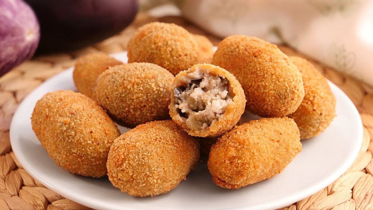Recetas: aprende a preparar croquetas de berenjena con buenos ingredientes. Foto: gentileza i.ytimg. Recetas: aprende a preparar croquetas de berenjena con buenos ingredientes. Foto: gentileza i.ytimg.