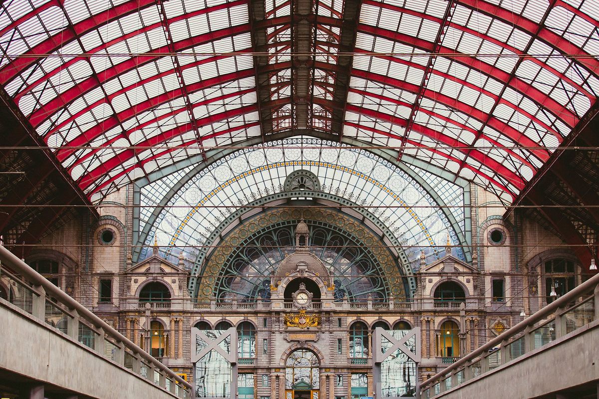 La estación de tren tiene una cúpula de 75 metros de altura. Imagen: Pixabay